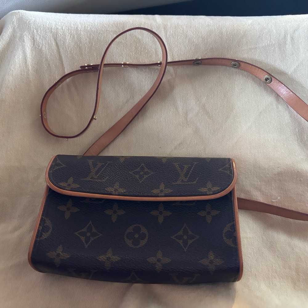 Elegant Monogram Crossbody Bag